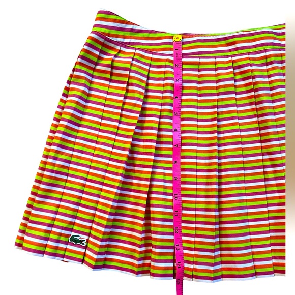 Lacoste Dresses & Skirts - Lacoste - Preppy Stripe Pleated Skirt size 46